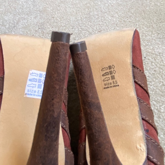 EUC Michael Antonio Knee-High Whiskey Coloured Boots, Size 8.5 - Picture 7 of 12
